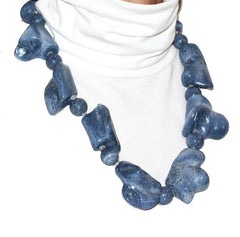 Blue Coral Necklace