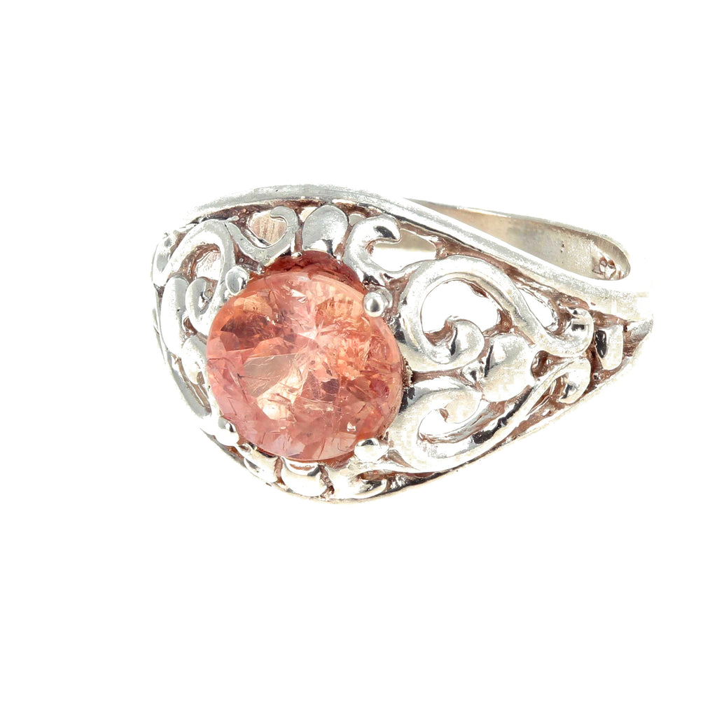Imperial Topaz Sterling Silver Ring